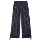 Puma Γυναικείο παντελόνι φόρμας Sport Relaxed Animal Printed Wide Leg Pants